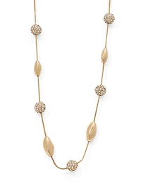 Collier avec détails pavés