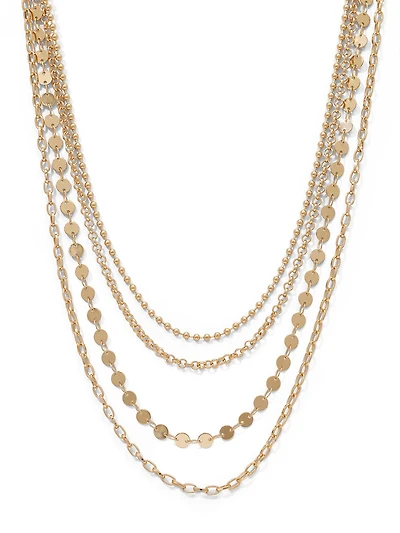 Collier à chaînes multiples