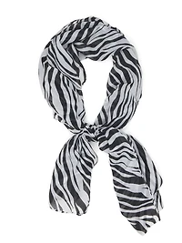 Écharpe pashmina imprimé zèbre