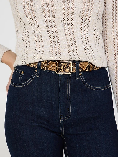 Snakeskin Belt