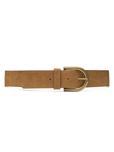 Ceinture élastique en faux cuir