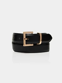 Ceinture à boucle dorée
