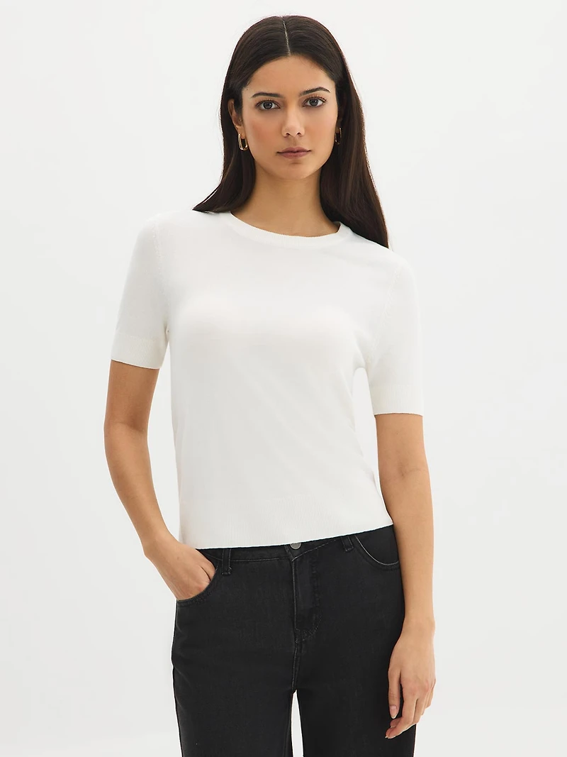 Short Sleeve Sweater