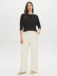 Dolman Sleeve Mesh Top