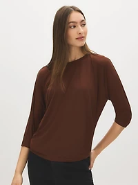 Haut en maille à manches dolman