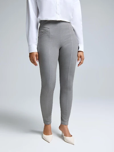 Houndstooth Skinny Pants
