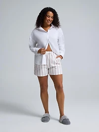 Striped Pajama Shorts