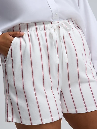 Striped Pajama Shorts