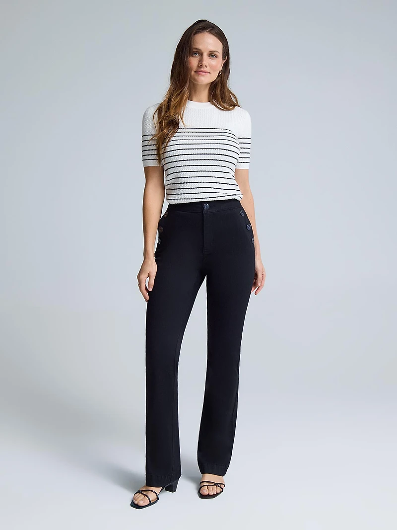 Sailor Mid-Rise Bootcut Jeans