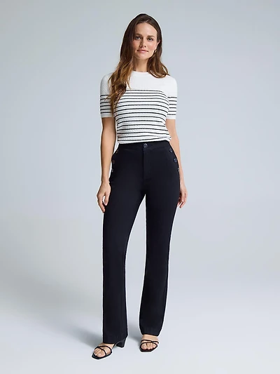Sailor Mid-Rise Bootcut Jeans