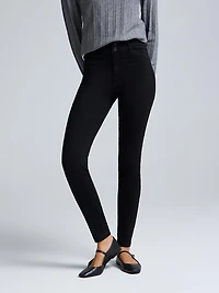 Cotton-Blend Skinny Leg Jeans