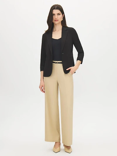 Cuffed Sleeve Blazer