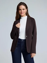 Blazer à un bouton
