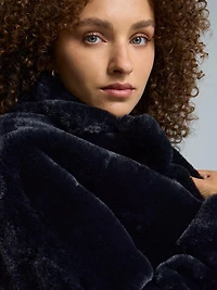 Short Faux Fur Jacket