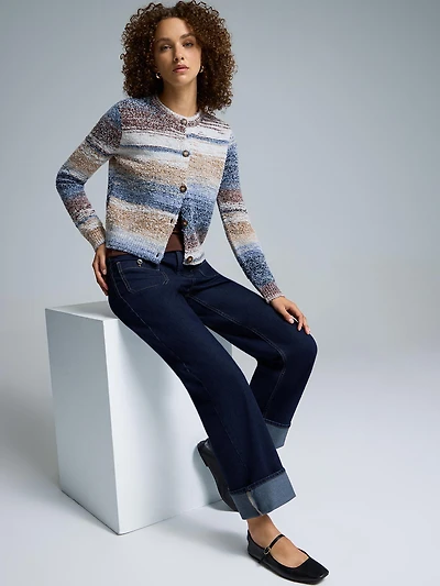 Cardigan multicolore