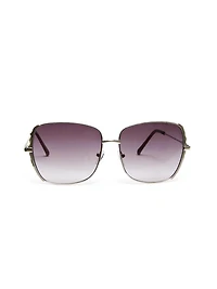 Lunettes de soleil aviateur en métal