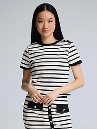 Short Sleeve Striped T-Shirt