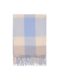 Soft Brushed Check Plaid Scarf