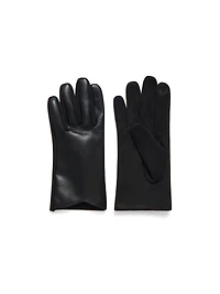 iTouch Faux Leather Gloves