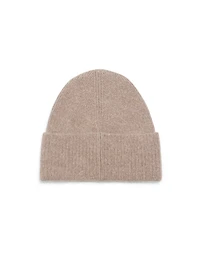 Tuque en tricot pelucheux