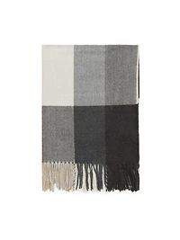 Plaid Print Scarf