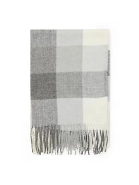 Soft Brushed Checkered Scarf