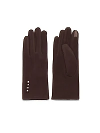 Gants tactiles à trois boutons