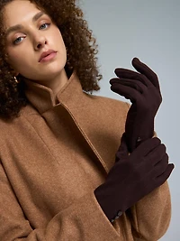 Gants tactiles à trois boutons