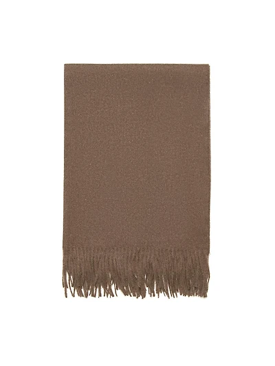 Foulard douillet brossé
