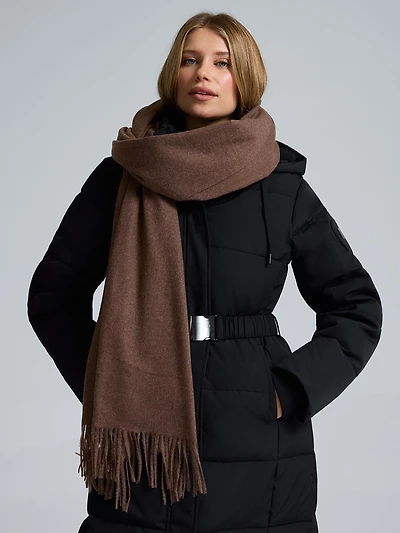 Foulard douillet brossé