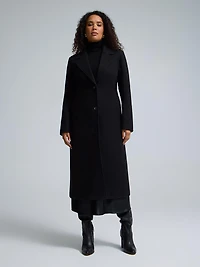 Long Single-Breasted Coat
