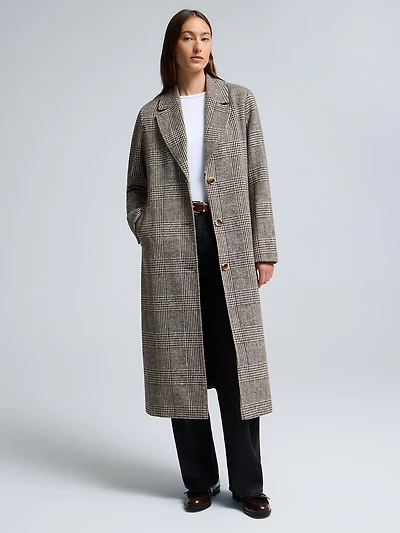 Long Single-Breasted Coat