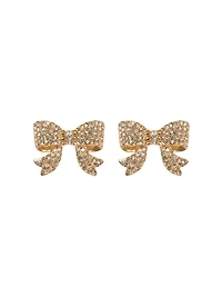 Boucles d'oreilles avec boucle en diamant