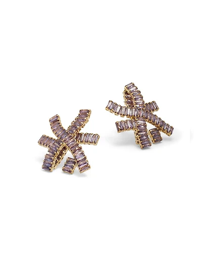 Baguette Stud Earrings