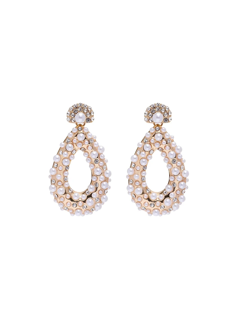 Pearl Teardrop Earrings