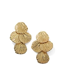 Multi-Layer Fin Detail Earrings