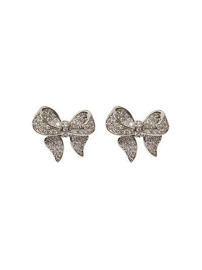 Boucles doreilles pavées avec boucle