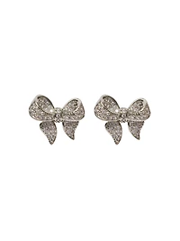 Boucles doreilles pavées avec boucle