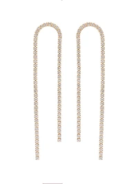 Cup Chain Arch Earrings