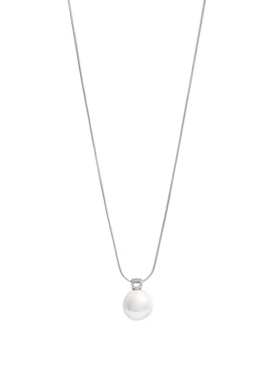 Pearl Drop Slinky Necklace
