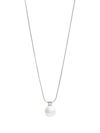 Pearl Drop Slinky Necklace
