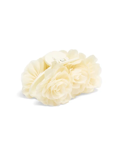 Pince à cheveux avec détail de rose