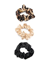 Paquet de 3 chouchous en satin