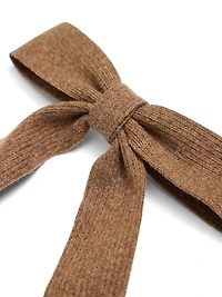 Pince à cheveux boucle côtelée