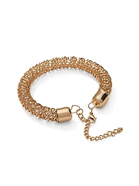 Gold Coil Bracelet