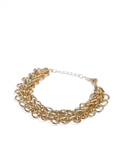 Multi-Link Statement Bracelet