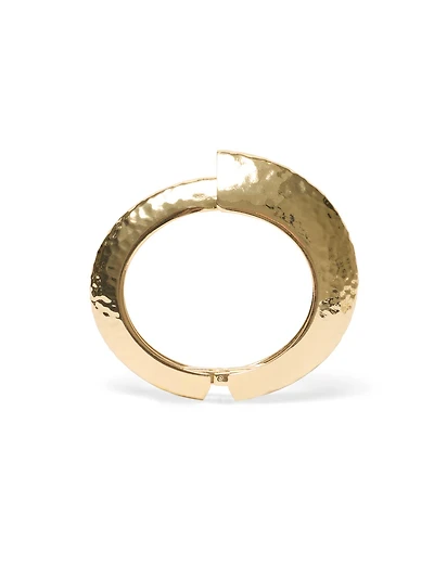 Bracelet en métal martelé