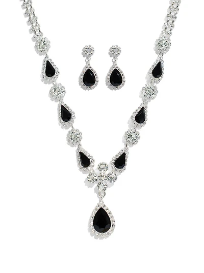 2-Piece Gem Jewelry Set