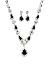 2-Piece Gem Jewelry Set