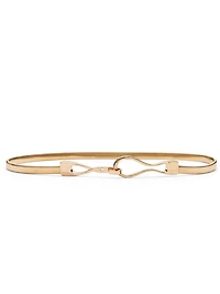 Stretch Metal Gold Belt
